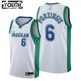 Dres Dallas Mavericks Kristaps Porzingis 6 Nike 2021-22 City Edition Swingman - Dječji